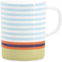 Remember Kaffeetasse Positano 330 ml Porzellan Bunt