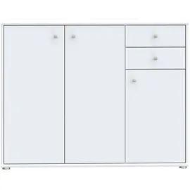 Forte Kommode Faik Dekor Weiß