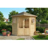 Alpholz Sunny-A 2 x 2 m natur