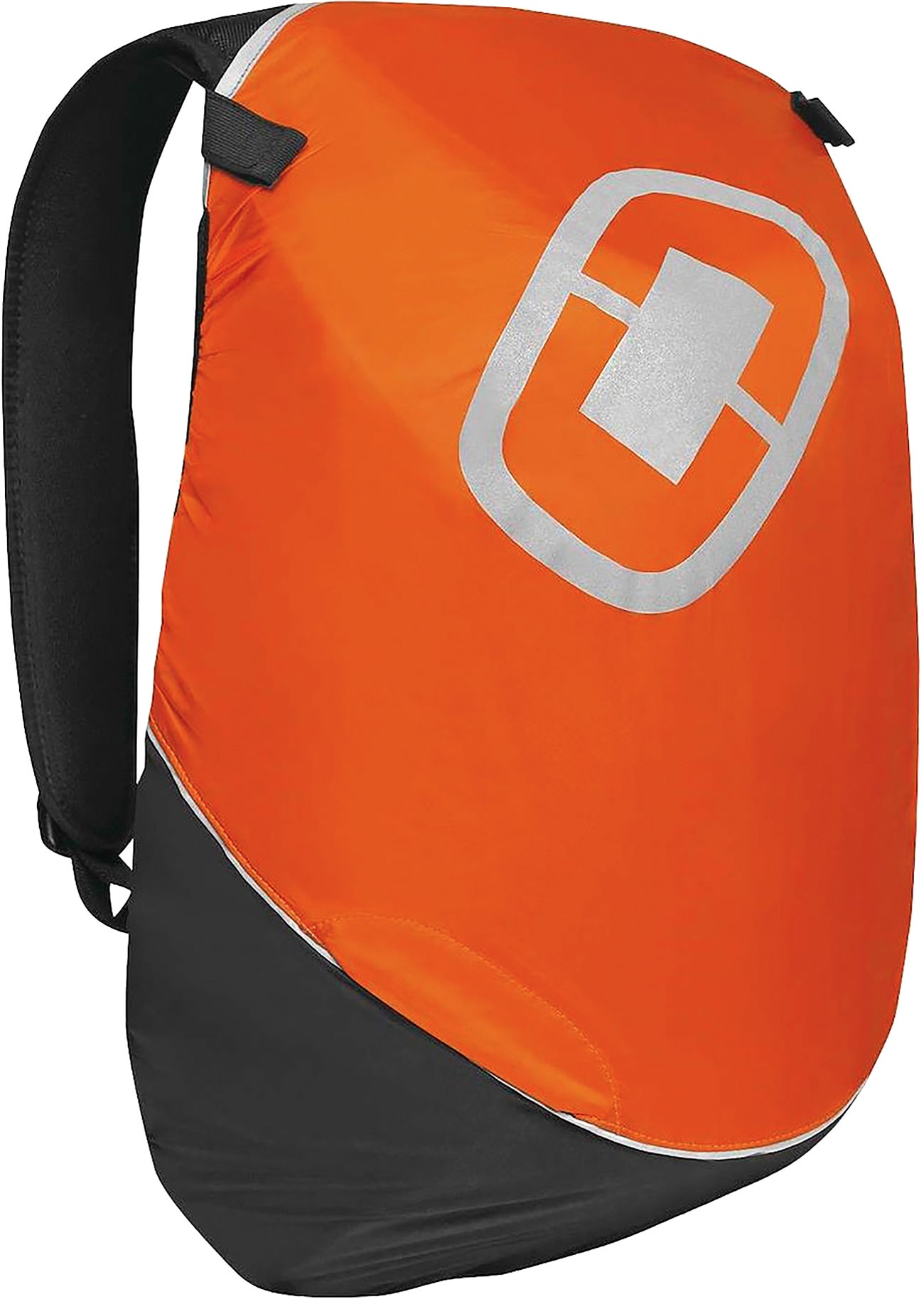 Ogio No Drag Mach, Regenhülle - Neon-Orange/Schwarz