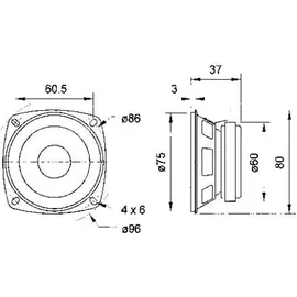 Visaton  FR 8 - 8 Ohm