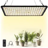 MUPOO Pflanzenlampe LED Pflanzenlicht Vollspektrum Pflanzenleuchte Wachstumslicht, LED Plant Grow Lights mit Ein/Aus-Schalter für Pflanzen Gemüse Blume