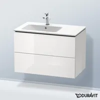 Duravit L-Cube Waschtischunterschrank, 2 Auszüge, LC629102222,