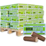 400 kg Nestro Briketts Hartholzbriketts aus Buche & Eiche im Karton | 40 x 10 kg Holzbrikett auf Palette | Energie Kienbacher®