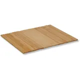 KESPER - Sofatablett, Material: Bambus, Maße: 42 x 34 x 0,8 cm, Farbe: Braun – 58823