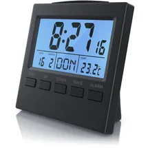 Bearware Digital-Funkwecker schwarz