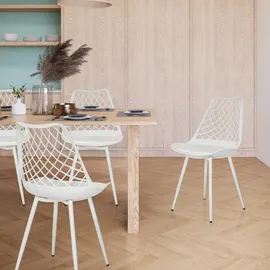 hjh living BEGIO S Gartenstuhl 0 x 0 x 0 cm weiß