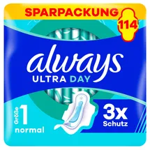 Always Ultra Normal mit Flügeln Monatspaket, 114 St