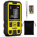 Laser Entfernungsmesser 50m, Digitales Laser Entfernungsmesse mit LCD Hinterg...