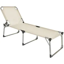 Garden Pleasure Abaco Sonnenliege 214 x 70 x 45 cm Beige