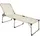 Garden Pleasure Abaco Sonnenliege 214 x 70 x 45 cm Beige