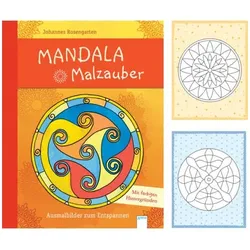 Arena Mandala-Malbuch Zauberwelten 9783401716237 Arena