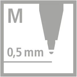 Stabilo Kugelschreiber Basic Blau 0,5 mm 1 St.