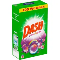 Dash Colorwaschmittel Pulver Color Frische, 6,5 kg - 100 Waschladungen, 1er Pack (1 x 6,5 kg)