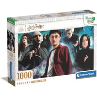 CLEMENTONI Harry Potter Potter-1000 Teile-Puzzle für Erwachsene, hergestellt in Italien, Mehrfarbig