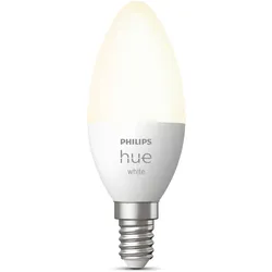 Signify Philips Hue White - LED-Lampe - Form: Kerze - E14 - 5.5 W (Entsprechung