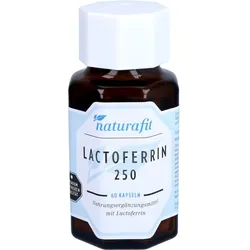 NATURAFIT Lactoferrin 250 mg aus Kuhmilch Kapseln 60 St.