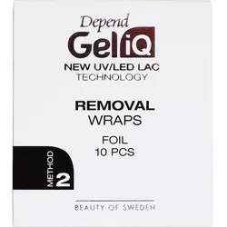 Depend Gel IQ Removal Wraps Nagellackentferner
