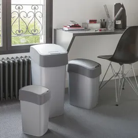 Curver Flip Bin 25 l silber/anthrazit