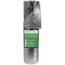 Haga - Heizkörper Reflexionsfolie 0,6m x 6m Isoliermatte