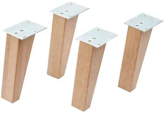 Fackelmann Finn Holzfüße für Unterschrank Finn 60 cm - Badmöbel