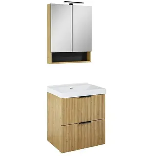 Camargue Badmöbel-Set Yasumi  (60 cm, Hamilton Eiche)