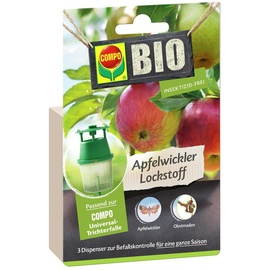 Compo Bio Apfelwickler Lockstoff Schädlingsbekämpfung, 3 Stück