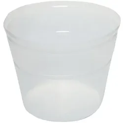 Einsatz für Blumentöpfe Stonefiber yoooi Silikon transparent, 35 cm
