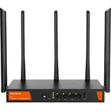 Tenda W30E AX3000 WLAN-Router Gigabit Ethernet Dual-Band (2,4 GHz/5 GHz) Schwarz, Router, - White