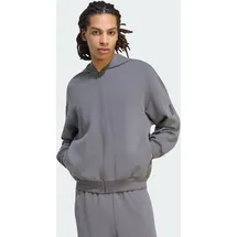 adidas SOFT LUX KAPUZENJACKE - Grey Five