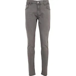 Bequeme Jeans 2Y STUDIOS "2Y Studios Herren Basic Skinny Fit Jeans" Gr. 34/32, Länge 32, grau (grey) Herren Jeans