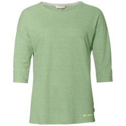 Vaude Damen Neyland 3/4 T-Shirt, 42 - aloe vera