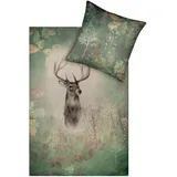 Estella Wilbur Tiere Grün 135 x 200 cm + 80 x 80 cm