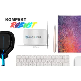 Hurricane MD25C3 1 TB USB-C silber