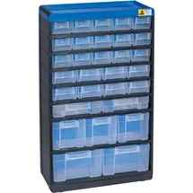 Allit 464650 Kleinteilmagazin VarioPlus Pro 53/60 (B x H x T) 300 x 525 x 135 mm Schwarz, Blau 1 St.