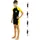 Cressi Neoprenanzug Shorty Schwarz/Gelb 116