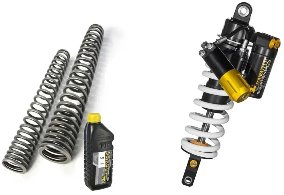 Touratech Wte Expedition For Yamaha Tenere 700 From 2019 Tieferlegungsfedern - Black - One Size