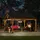 Sunjoy Gazebo Rebra Zedernholz 404 cm x 465 cm Anthrazit FSC®