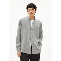 ARMEDANGELS ARAAMO | Hemd aus Bio-Baumwolle - grau (L)