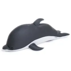Schwimmtier Delfin Dunkelgrau