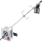 Mophorn - vevor Spanferkelgrill Lammgrill 100,6 cm, 12 kg Edelstahl Drehspieß Spießbratengrill 9 w, Lammgrill bbq Grill Grillwagen Barbecue, Großer