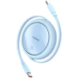 Baseus Free2Draw Mini USB-C zu USB-C 1 m Blau