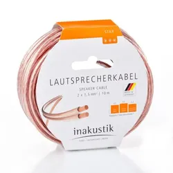 in-akustik Star Kabelring 10m Lautsprecherkabel 2 x 1,5mm