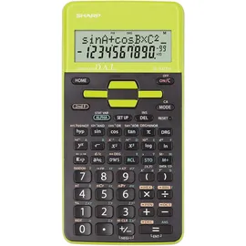 Sharp EL-531TH Schulrechner grün