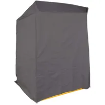 Hi Schutzhülle für Strandkorb 128 x 105 x 165/140 cm Anthrazit