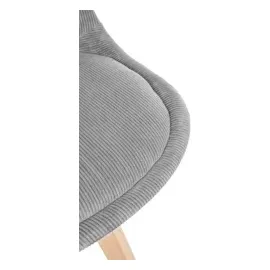 CLP Esszimmerstuhl Linares grau/Cord