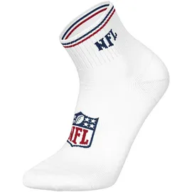 NFL Quarter-Socken 3er Pack Weiß 43-46