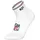 NFL Quarter-Socken 3er Pack Weiß 43-46
