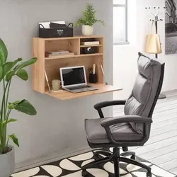 Schreibtischregal Mister Office in Eichefarben