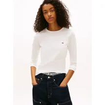 Tommy Hilfiger TJW SLIM JERSEY LS TEE Weiß S